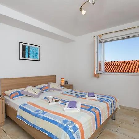 شقة Lovro - Duplex One Bedroom With Terrace And Partial Sea View 1 *